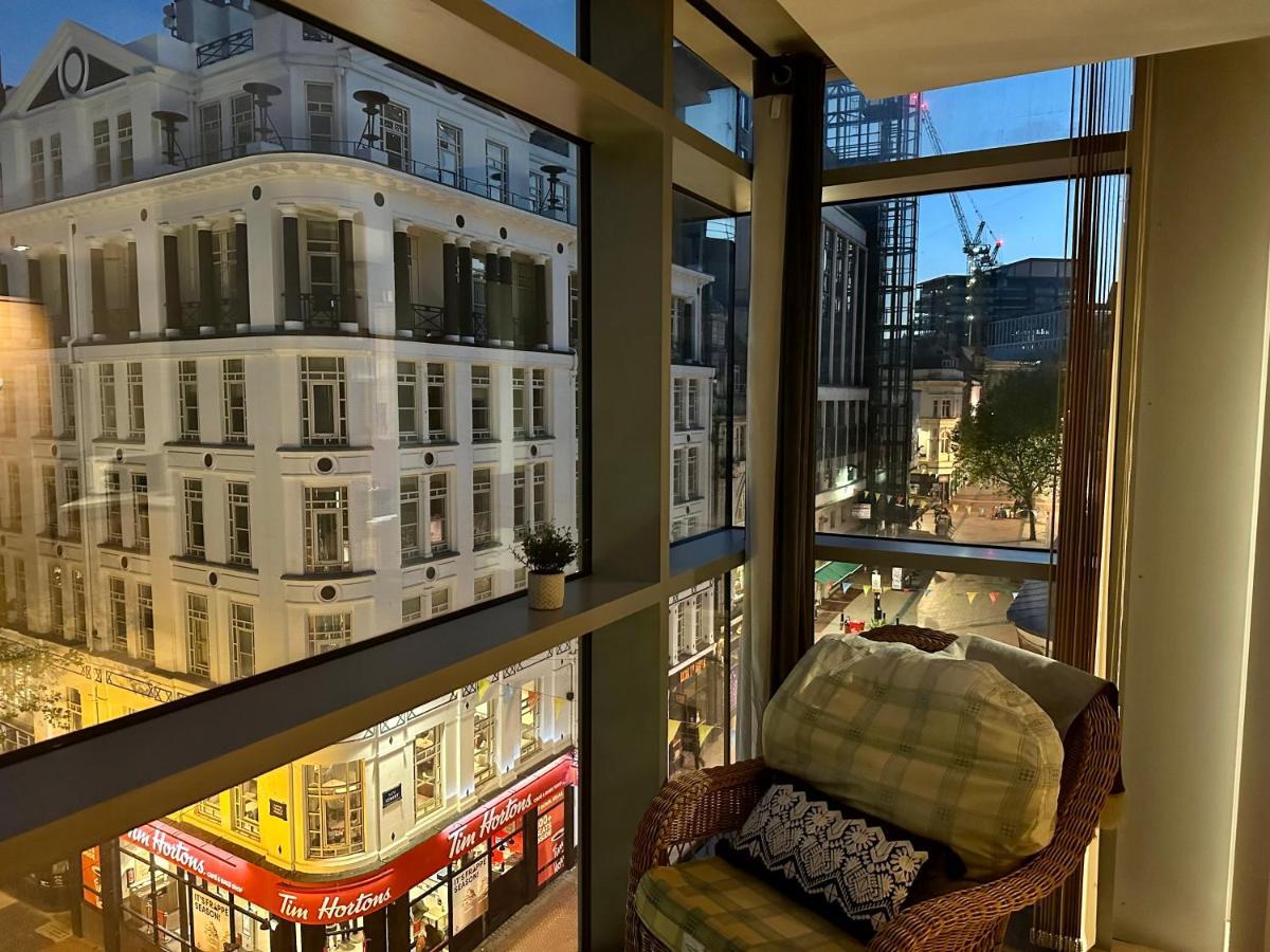 Birmingham Prime Location Stunning Apartment Floor-To-Ceiling Windows Kültér fotó